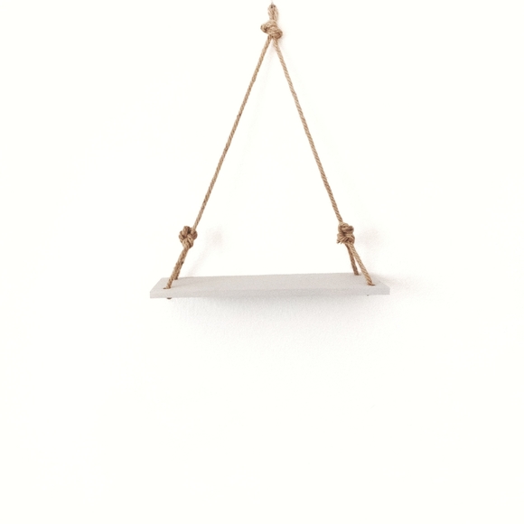 Boho Rope Hanging Shelf - Picture 9 of 10